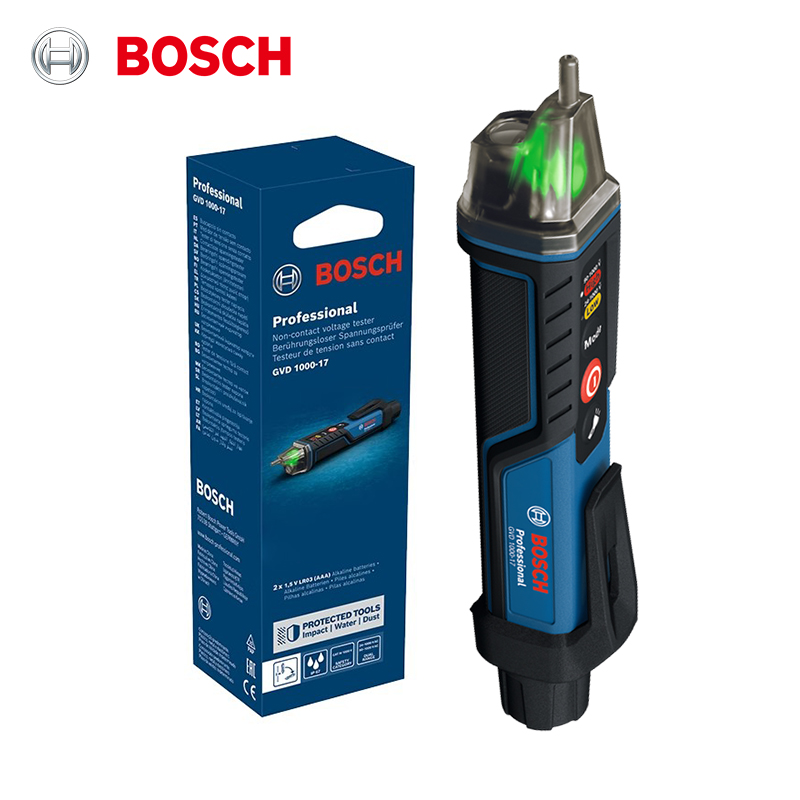 Power Tools Professional - BOSCH PRO GVD 1000-17 เครื่องทดสอบแรงดันไฟฟ้า ทดสอบตัวเองได้