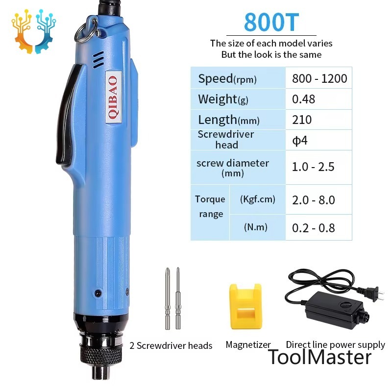 Power Tools Electrical - 【2026】800T ไขควงไฟฟ้าอัตโนมัติ สว่านมือ เครื่องมือไฟฟ้า ไขควงไฟฟ้า ความแม่นยำระดับอุตสาหกรรม