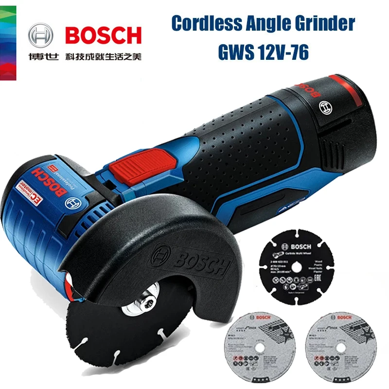 Power Tools Professional - บ๊อช GWS 12V-76 Professional เครื่องเจียรไร้สาย 12V