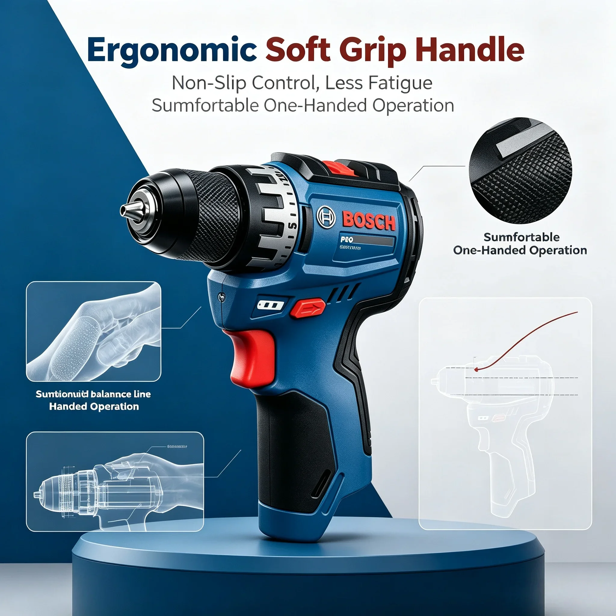 Power Tools Professional - BOSCH GSR 12V-31 ดอกสว่านไร้สายแบบมืออาชีพ 2-in-1 สำหรับเจาะไม้