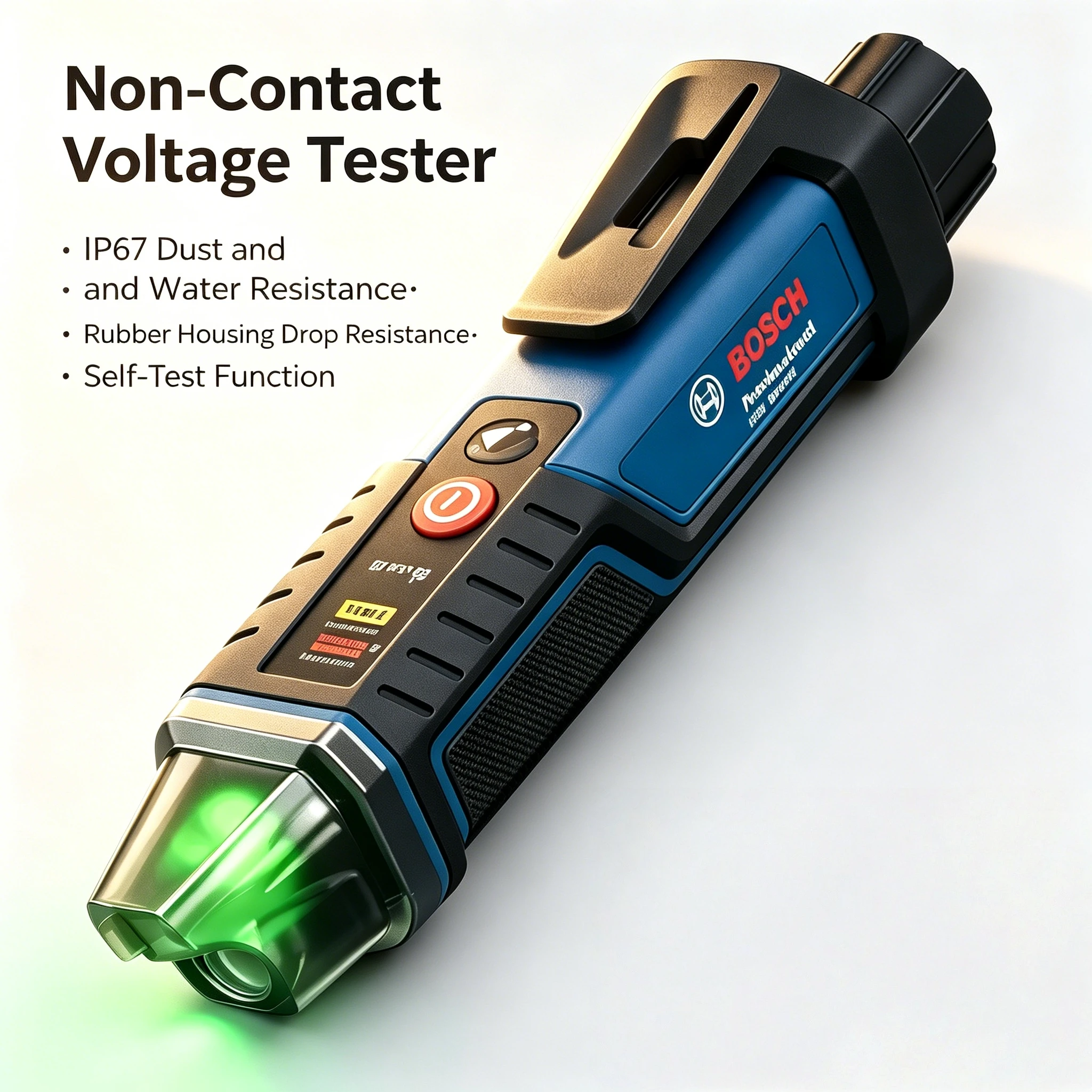 เครื่องทดสอบแรงดันไฟฟ้าแบบไม่ส - Power Tools Professional บทวิจารณ์และราคา