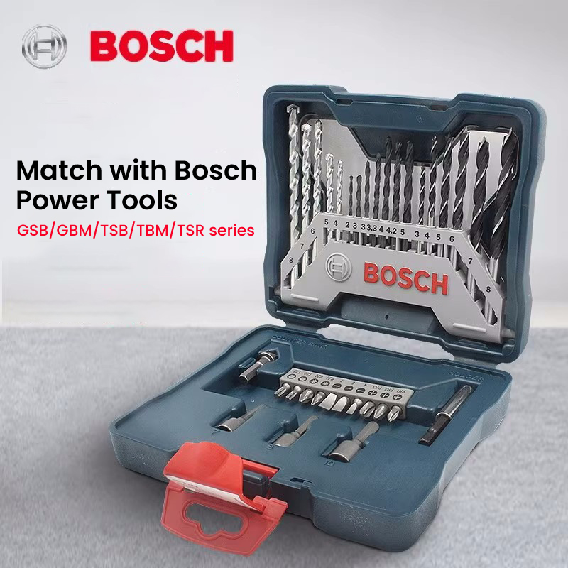 ชุดดอกสว่านและดอกไขควง Bosch X - Power Tools Professional บทวิจารณ์และราคา