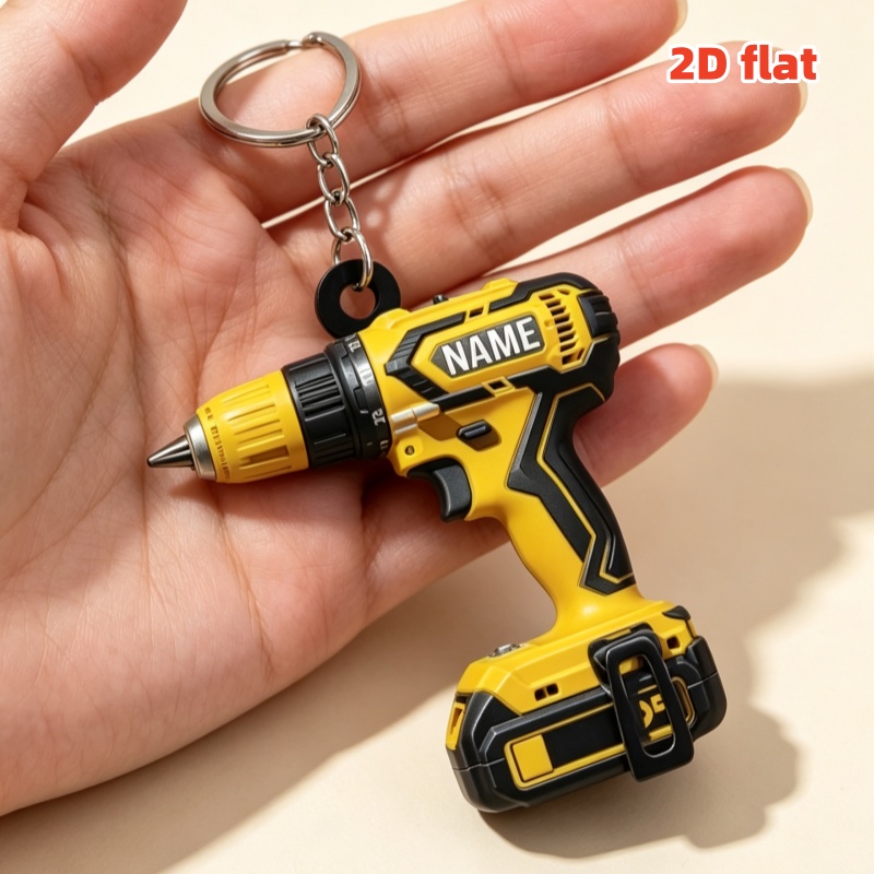 พวงกุญแจสว่านไฟฟ้าแบบกำหนดชื่อ - Power Tools With Names บทวิจารณ์และราคา