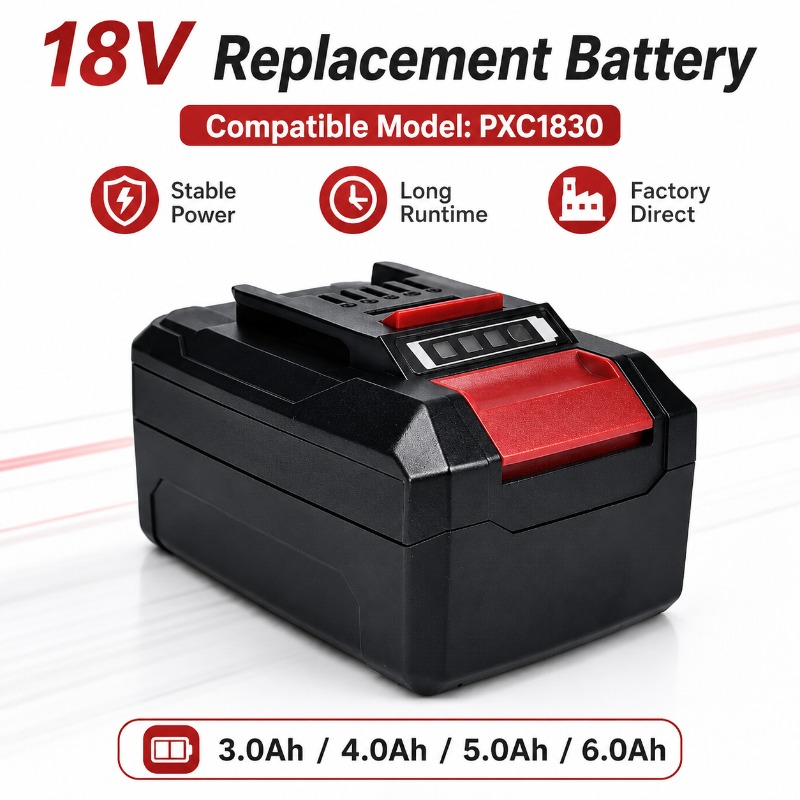 แบตเตอรี่ลิเธียมไอออน 18V 5.0A - Power Xchange Tools บทวิจารณ์และราคา