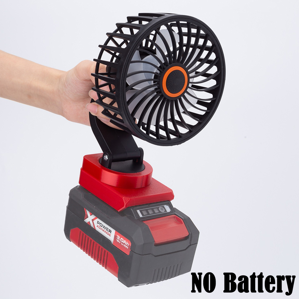 พัดลมแบบพกพาสำหรับใช้กับแบตเตอ - Power Xchange Tools บทวิจารณ์และราคา