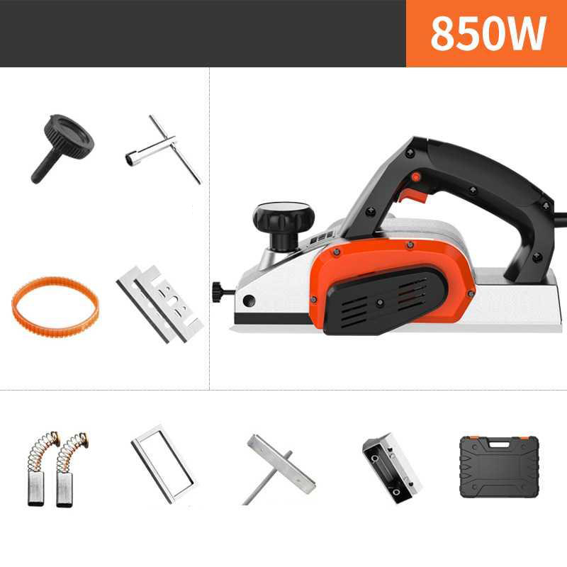 กบไสไม้ไฟฟ้าความเร็วตัวแปรมือถ - Planer Handheld Electric บทวิจารณ์และราคา